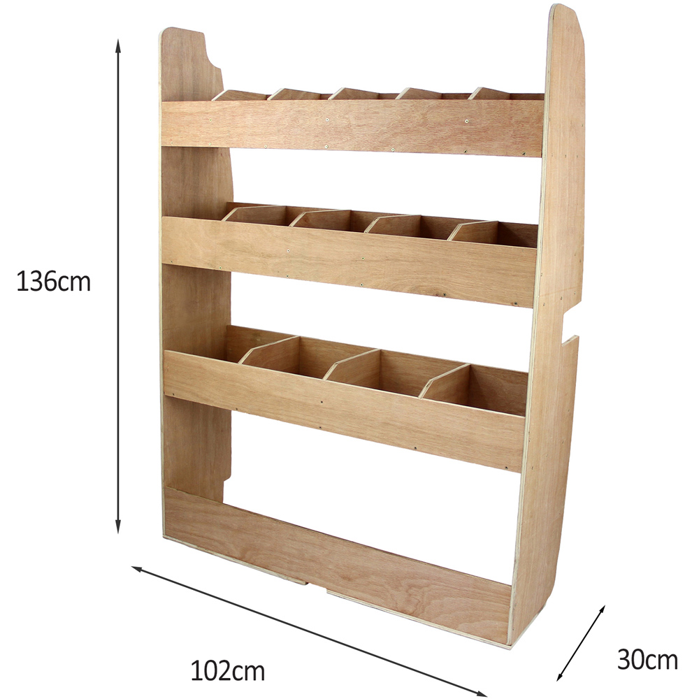 Monster Racking Brown Ford Transit Custom SWB Van Image 5