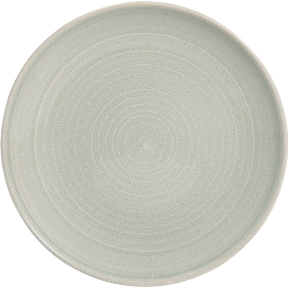 Sora Reactive Glaze Dinner Plate Light Grey Image 2