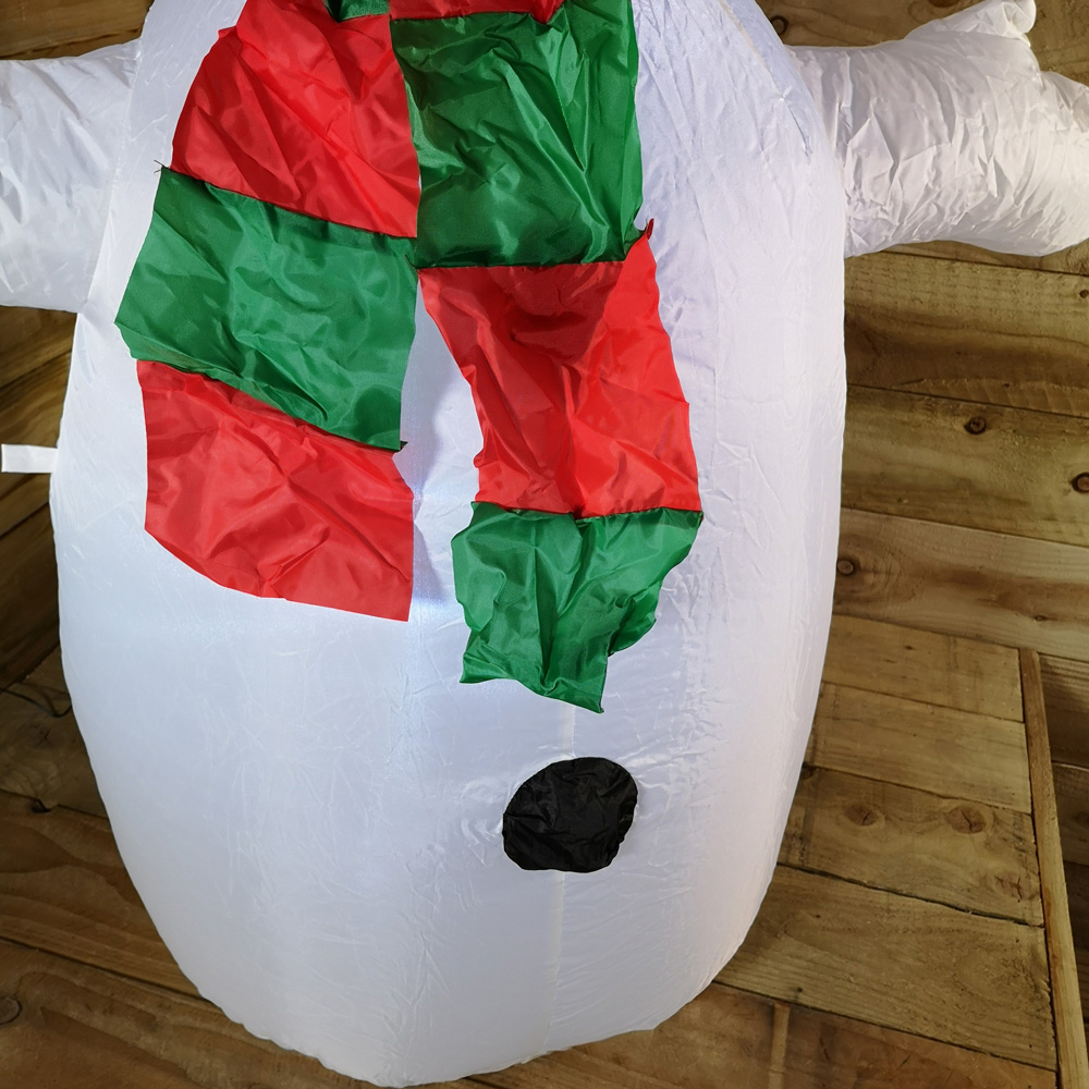 Samuel Alexander Snowman Light Up Inflatable Christmas Decoration 4ft Image 4