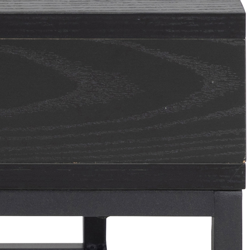 Florence Willford 2 Shelf Black Coffee Table Image 5