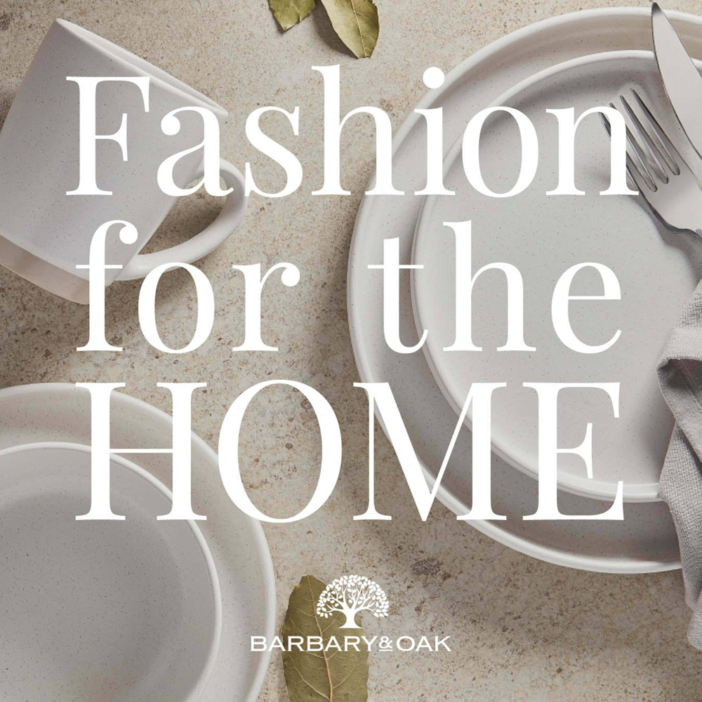 Barbary & Oak Avena White 16 Piece Dinner Set Image 7