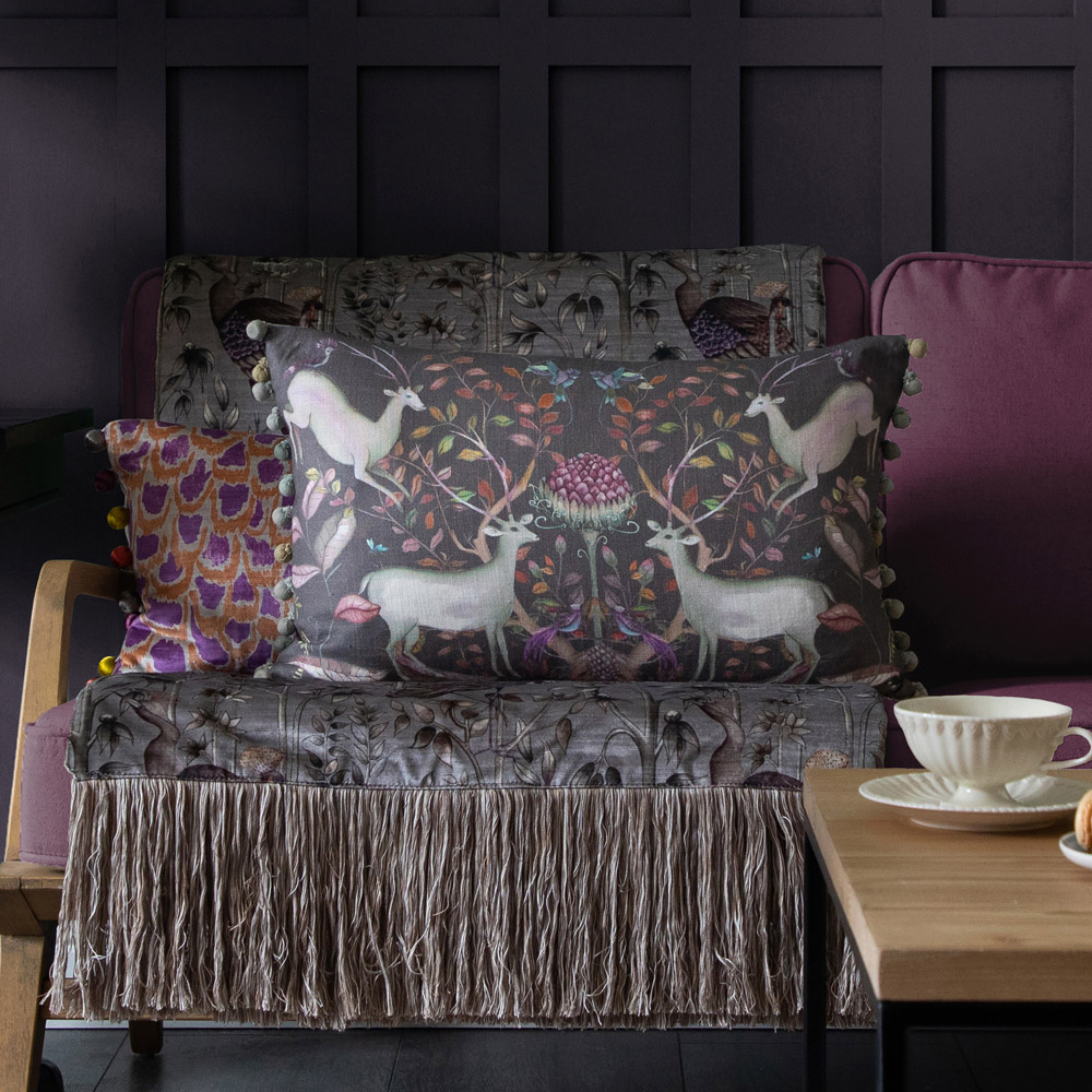 Voyage Maison Mirthra Willow Printed Feather Filled Cushion 40 x 60cm Image 2