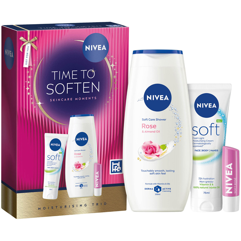 Nivea Time To Soften Gift Set Image 2
