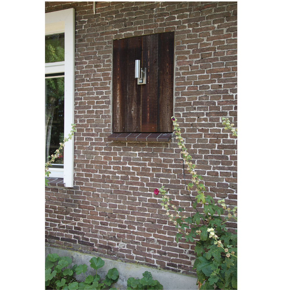 Luxform Eden Stainless Steel Wall Light with PIR Image 2