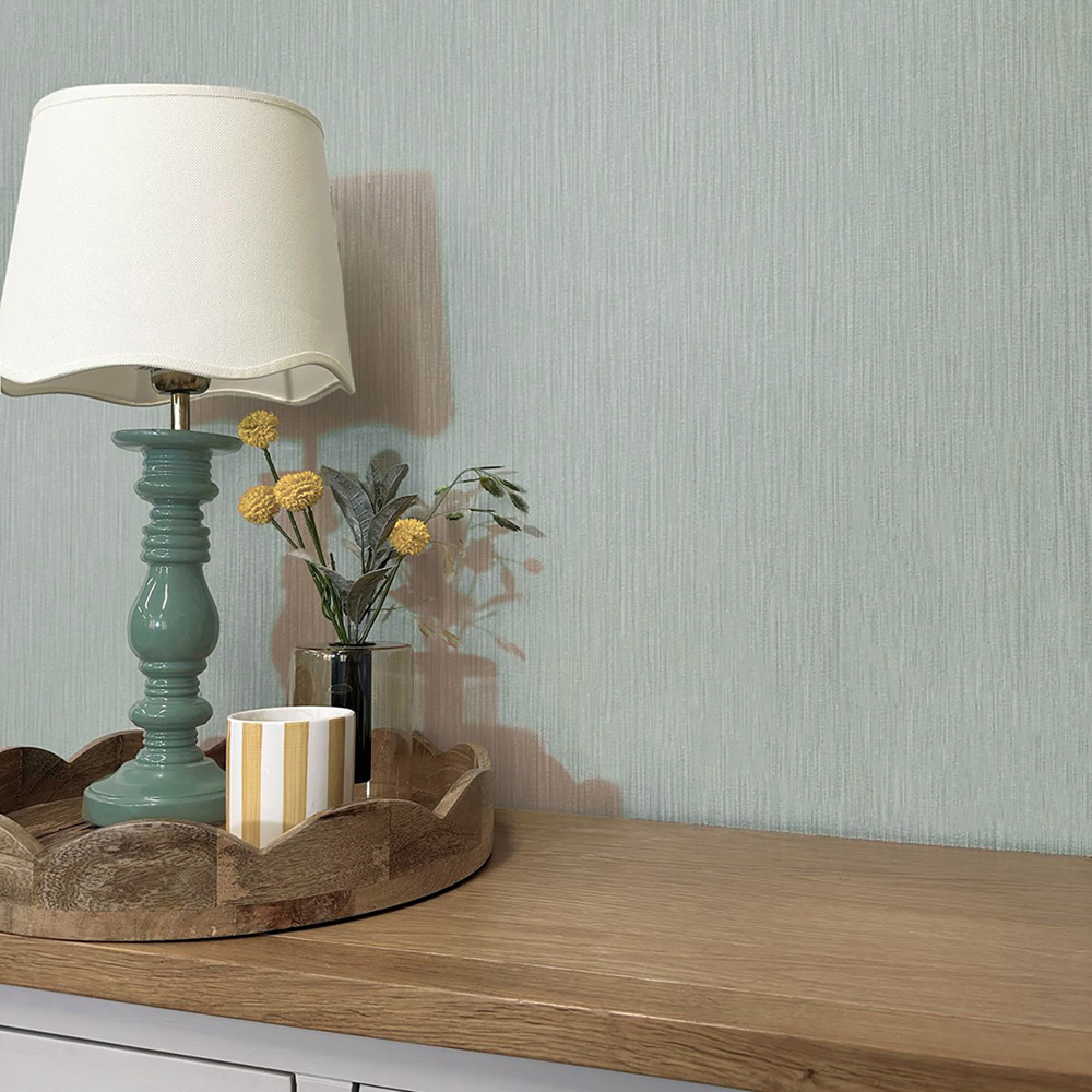 Belgravia Decor Suki Texture Green Wallpaper Image 4