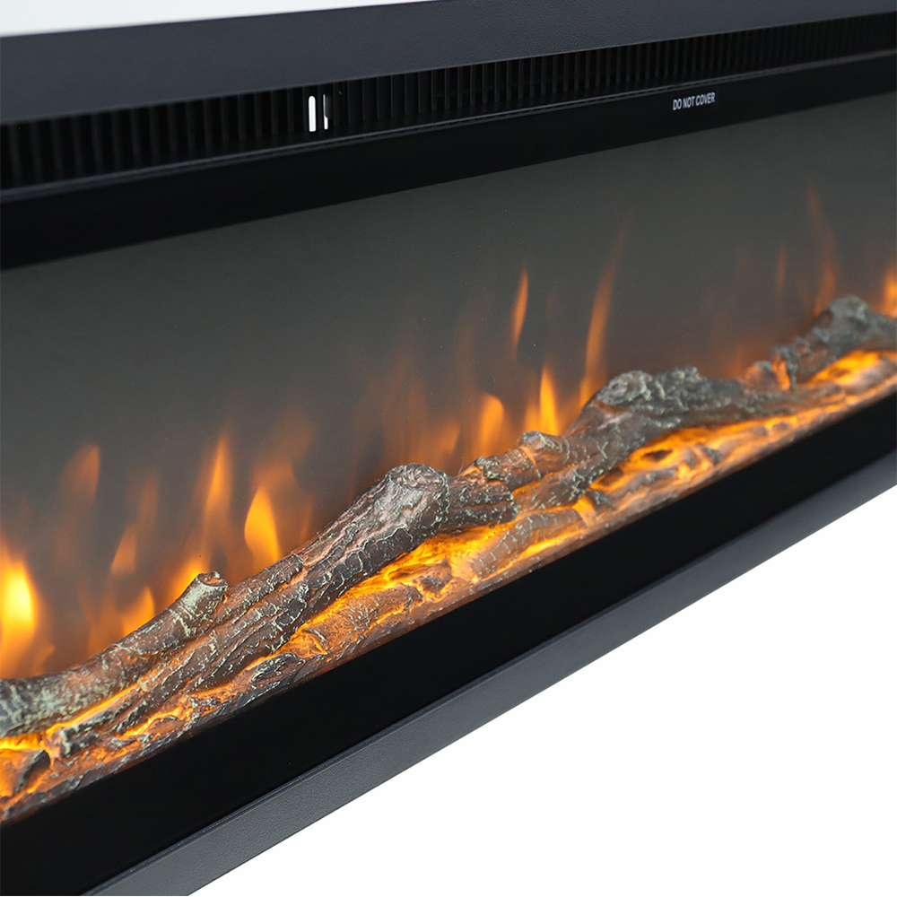 Living and Home 12 Flame Colour Mounted Inset or Freestanding Electric Fireplace 40 inch Image 3