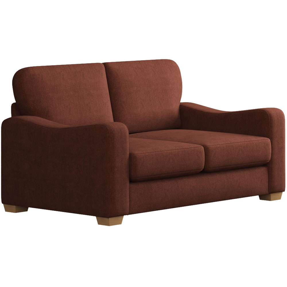 Theadford 5 Seater Venice Brick Fixed Back Sofa Set Image 2