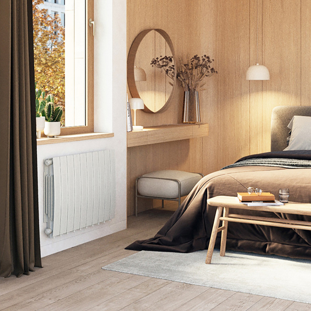 Terma Bergamo Wi-Fi White Matt Electric Radiator 1200W 590 x 800mm Image 9