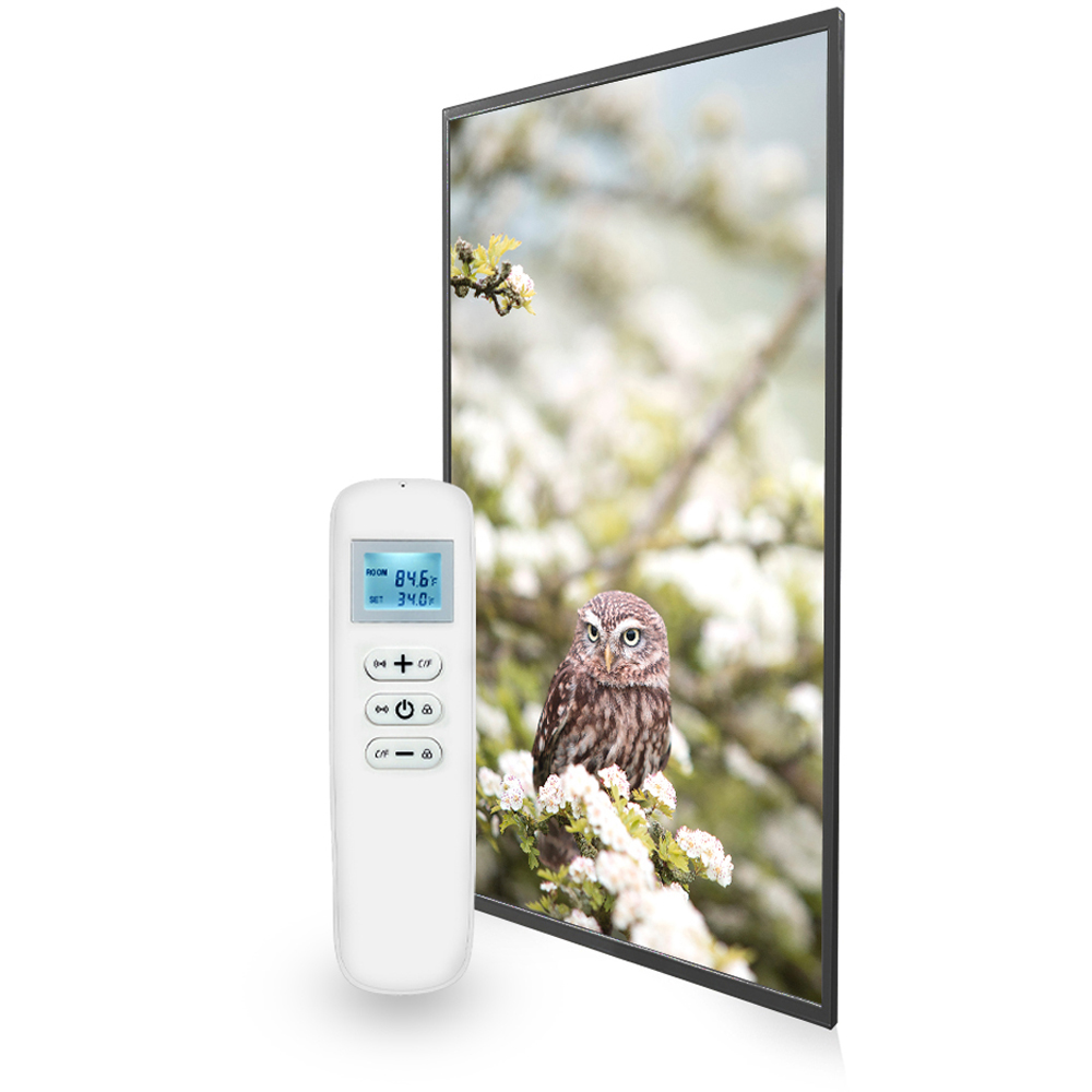 Mirrorstone Nexus Owl In The Spring Image Wi-Fi Infrared Heating Panel 580W 595 x 995mm Image 3
