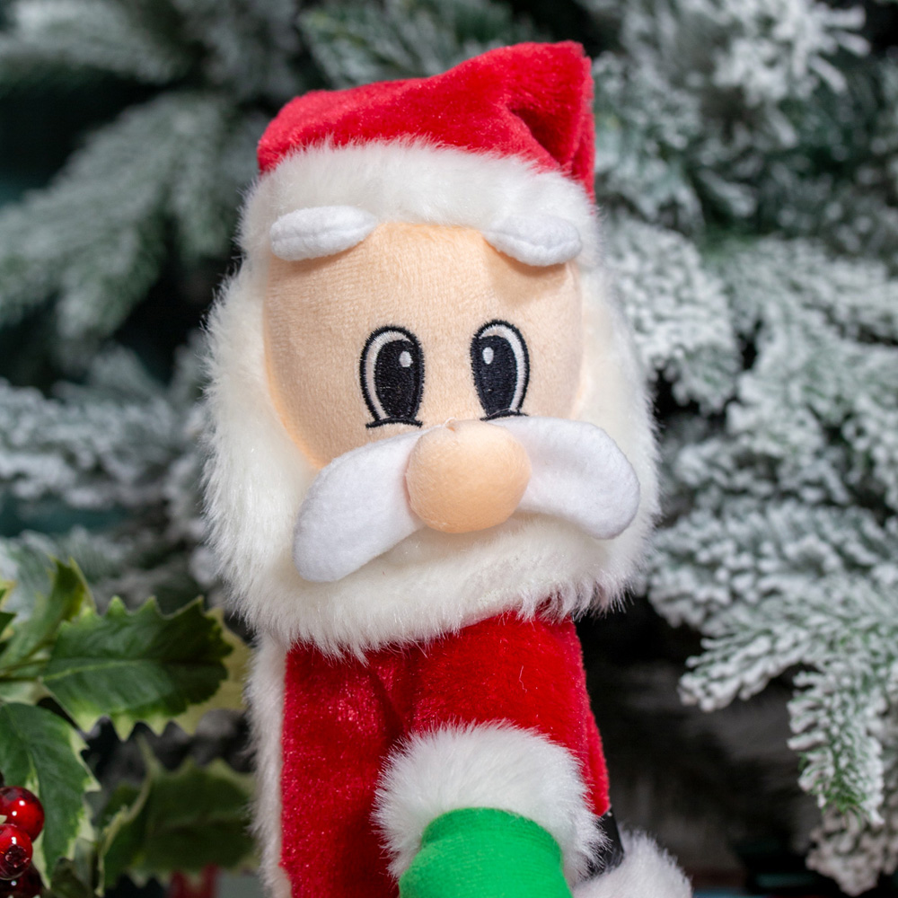 The Christmas Workshop Musical Dancing Plush Santa Image 4