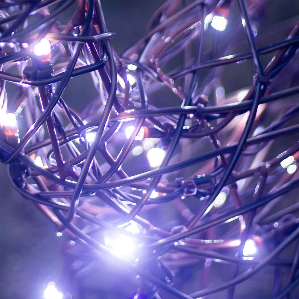 The Christmas Centre 350 LED Brown Weave Light-Up Grand Stag Reindeer 6.5ft Image 6