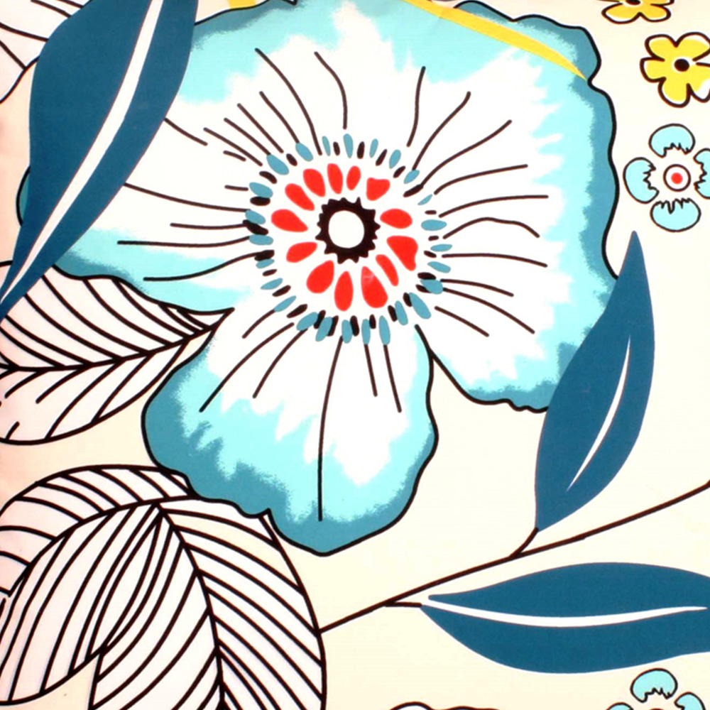 Velosso Summer Bloom Printed Filled Cushion 43 x 43cm 2 Pack Image 2