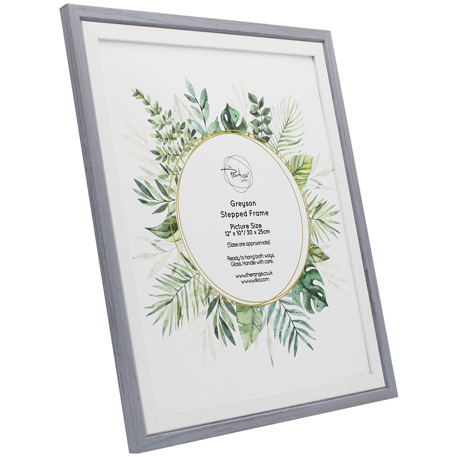 Greyson Stepped Frame - Grey / 10 x 12 inch Image 2