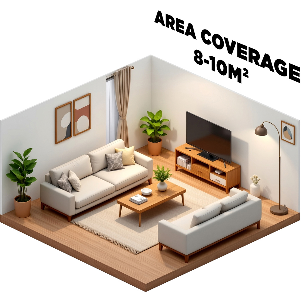 TCP Smart Black Ceramic Electric Radiator 700W Image 6