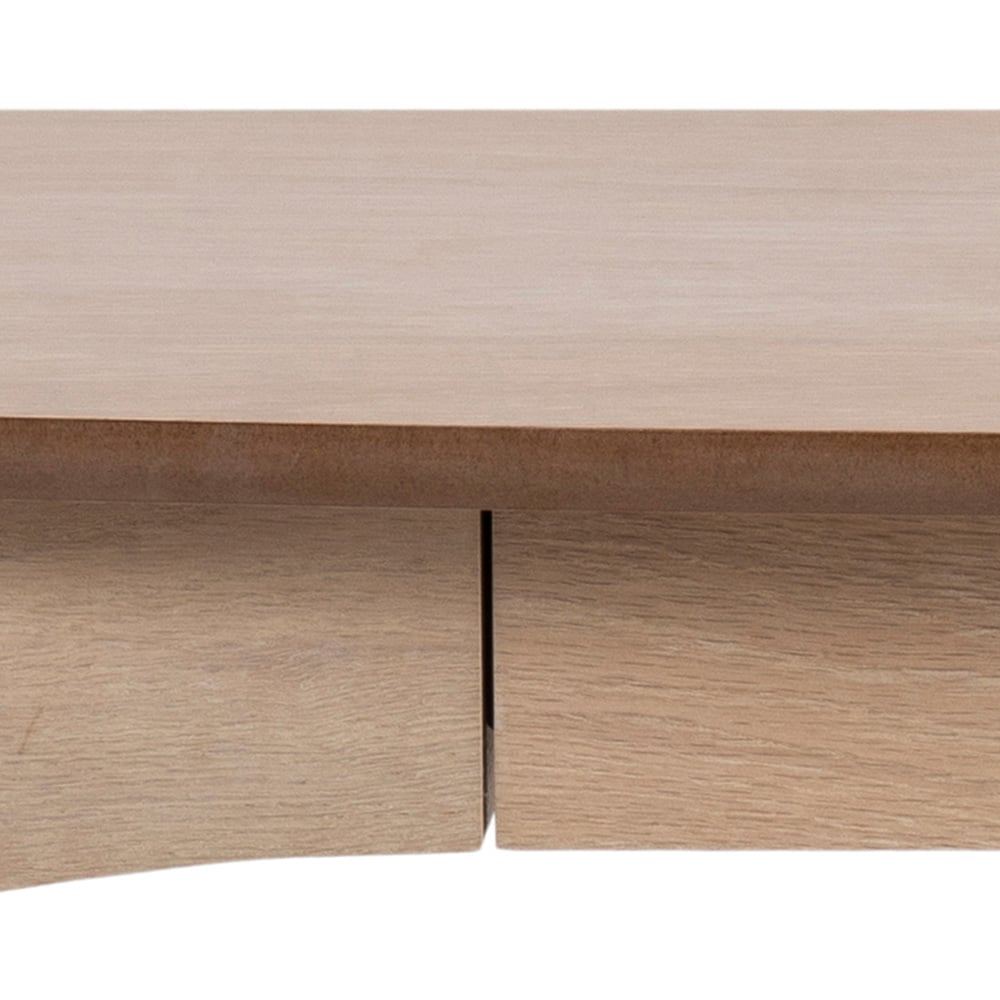 Florence Woodstock Single Drawer Office Desk Oak Image 7