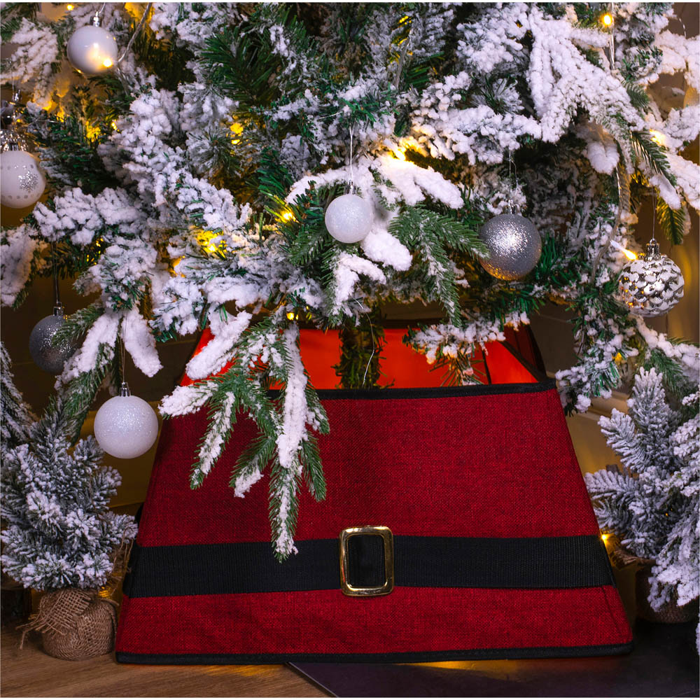 St Helens Red Santa Belt Tree Skirt Image 2