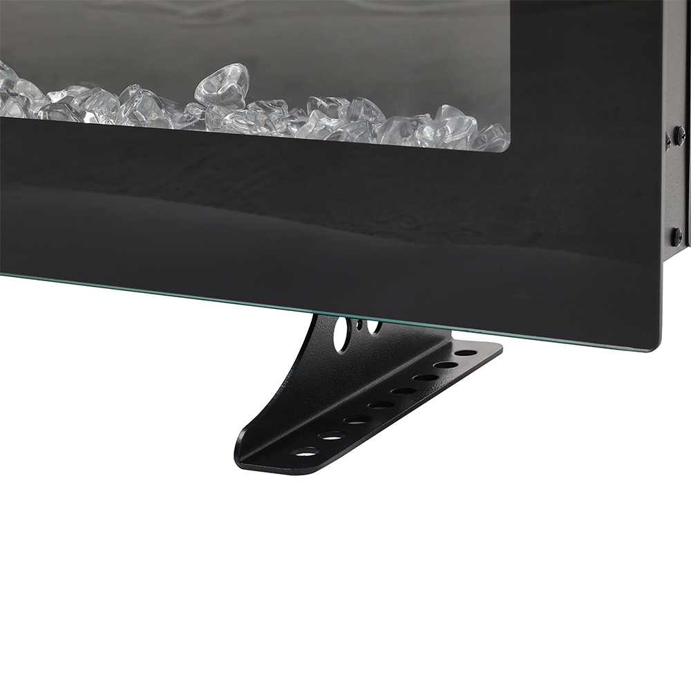 Living and Home 50 Inch Electric Fireplace Wall Mounted or Freestanding Heater 12 Flame Colours Image 5
