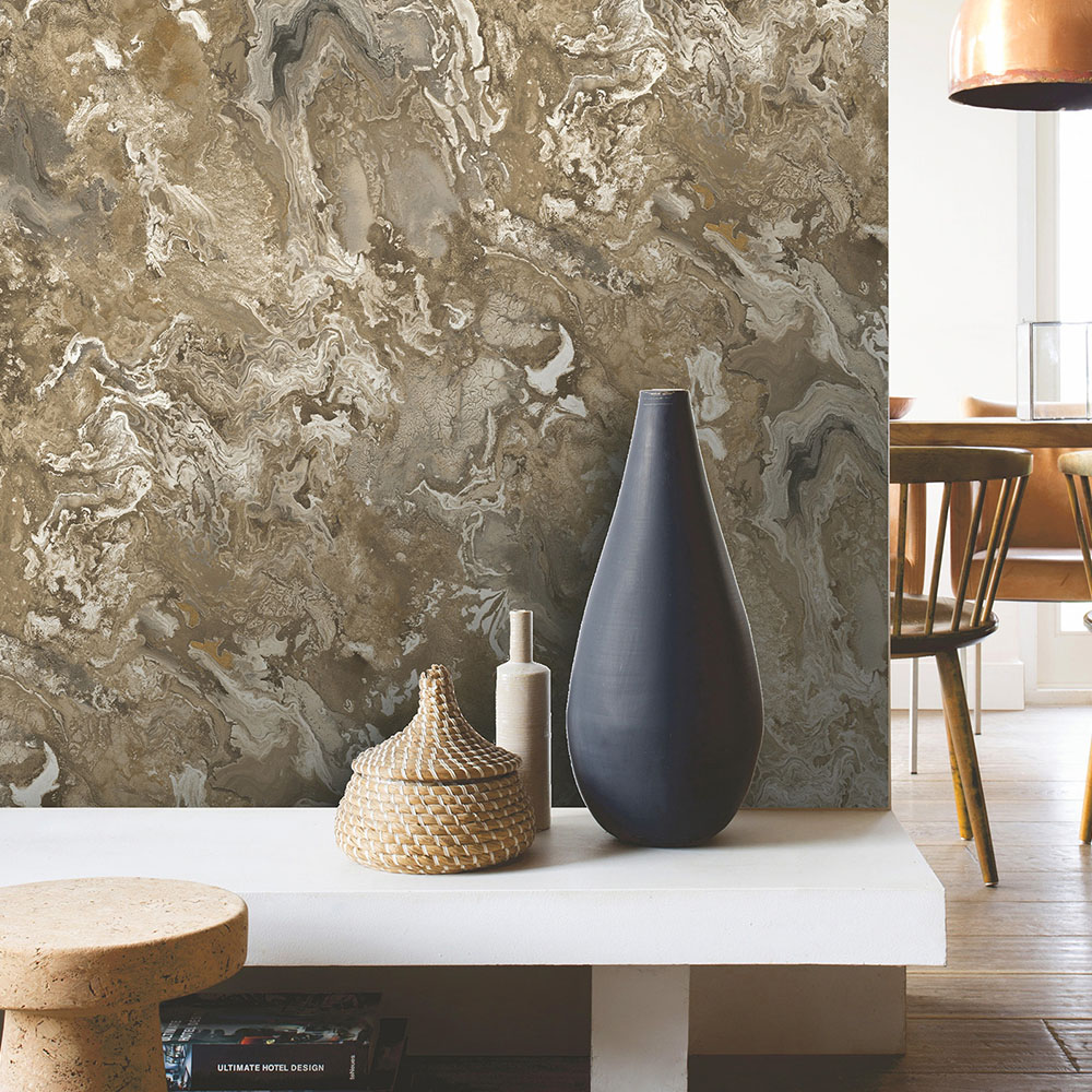 Rasch Serafina Mocha Wallpaper Image 4