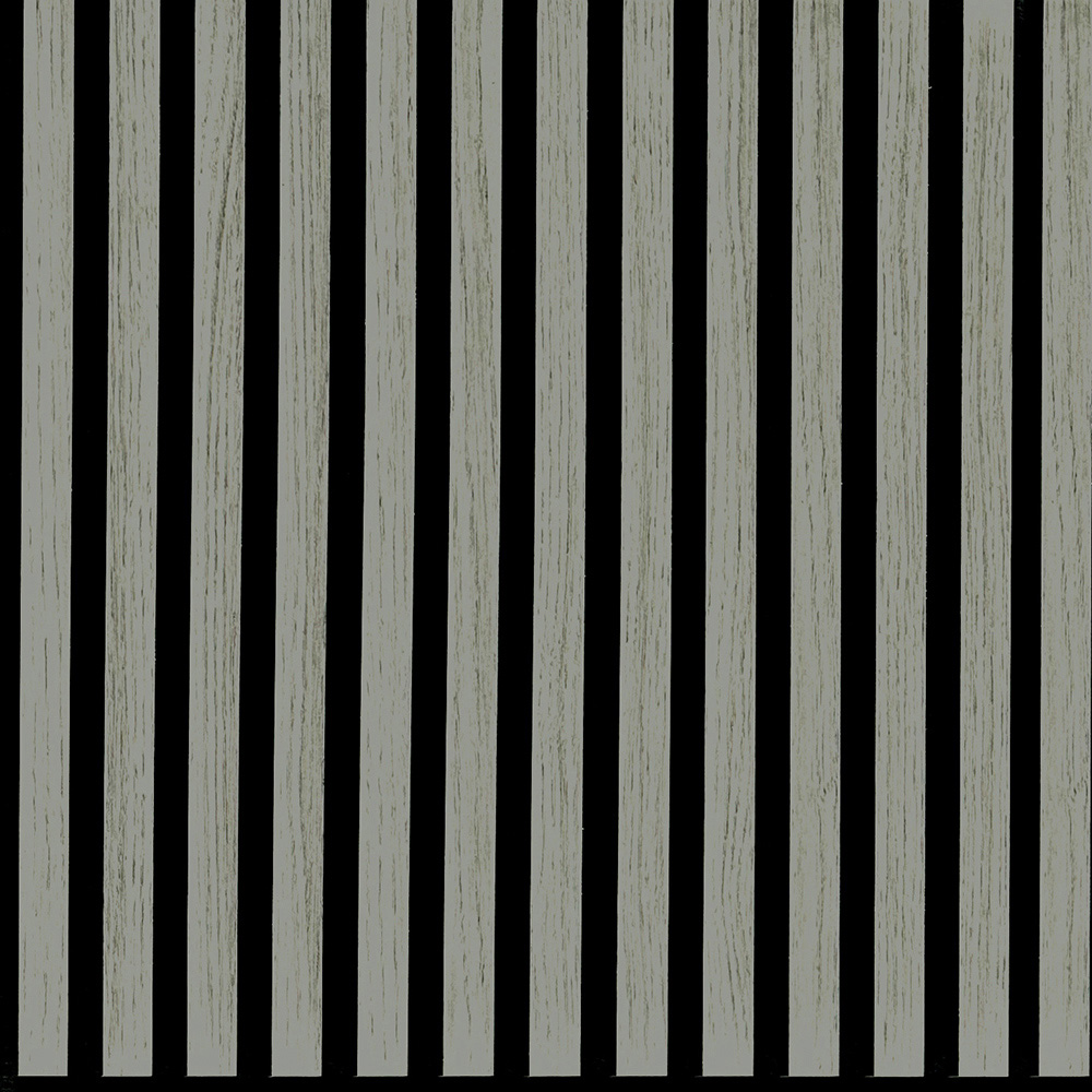 Tuscan Smoked Grey PVC Wrapped Acoustic Wall Tile 55.3 x 55.3cm 4 Pack Image 3