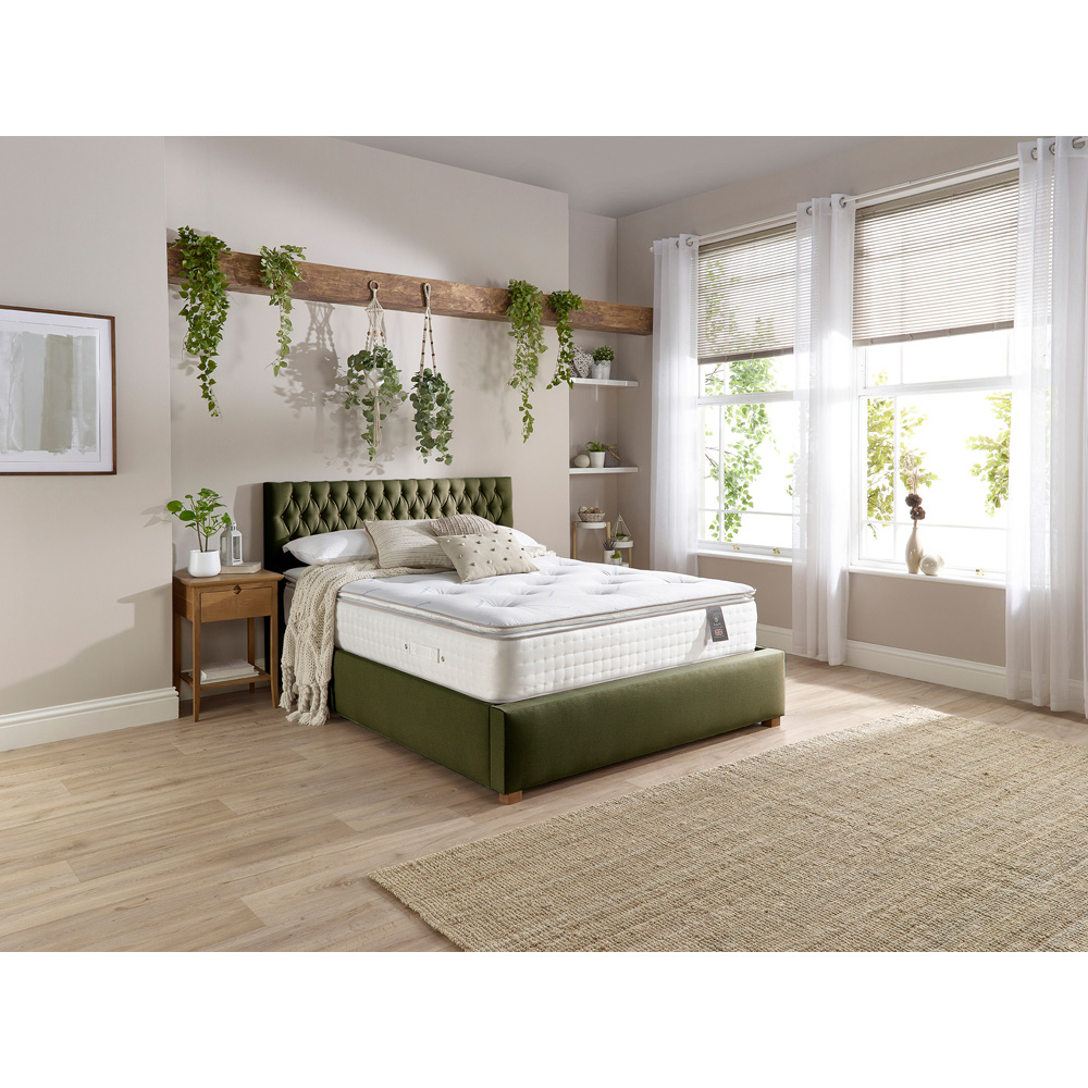 Aspire King Size Climate Cool Pillow Top Pocket Mattress Image 4