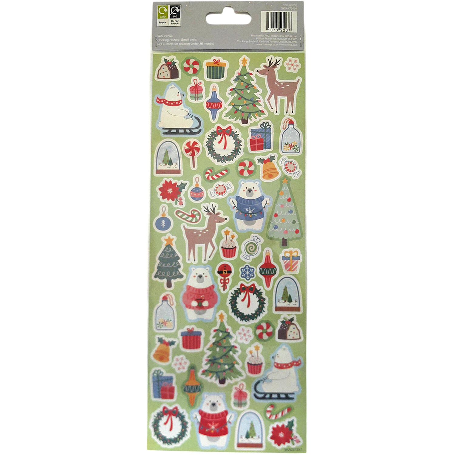 Christmas Sticker Sheet Pack Image 3