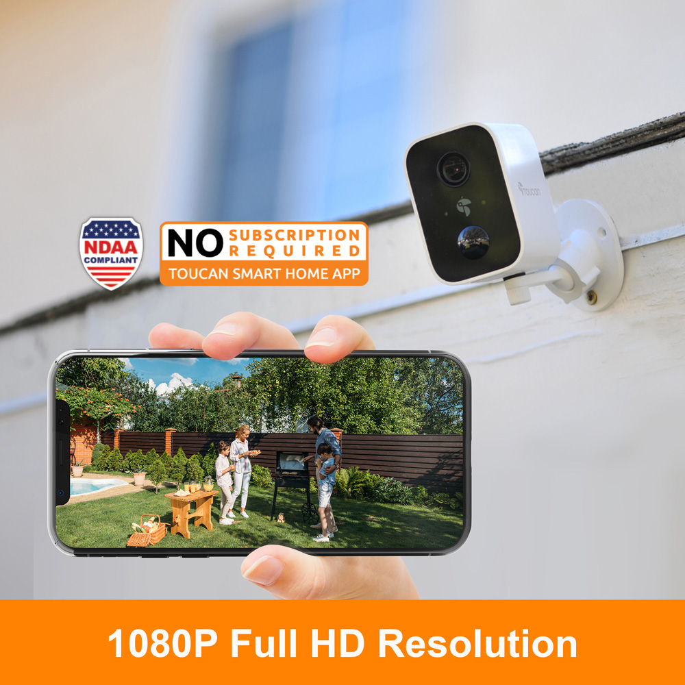 Toucan S2 Wireless Camera with Solar Panel Charger Image 4