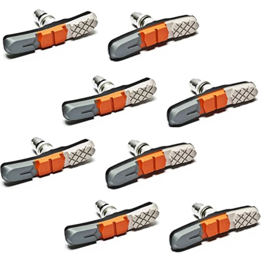 Aero Sport 72mm Mountain Bike Triple Contour V Brake Pads Set 4 Pack Image 3