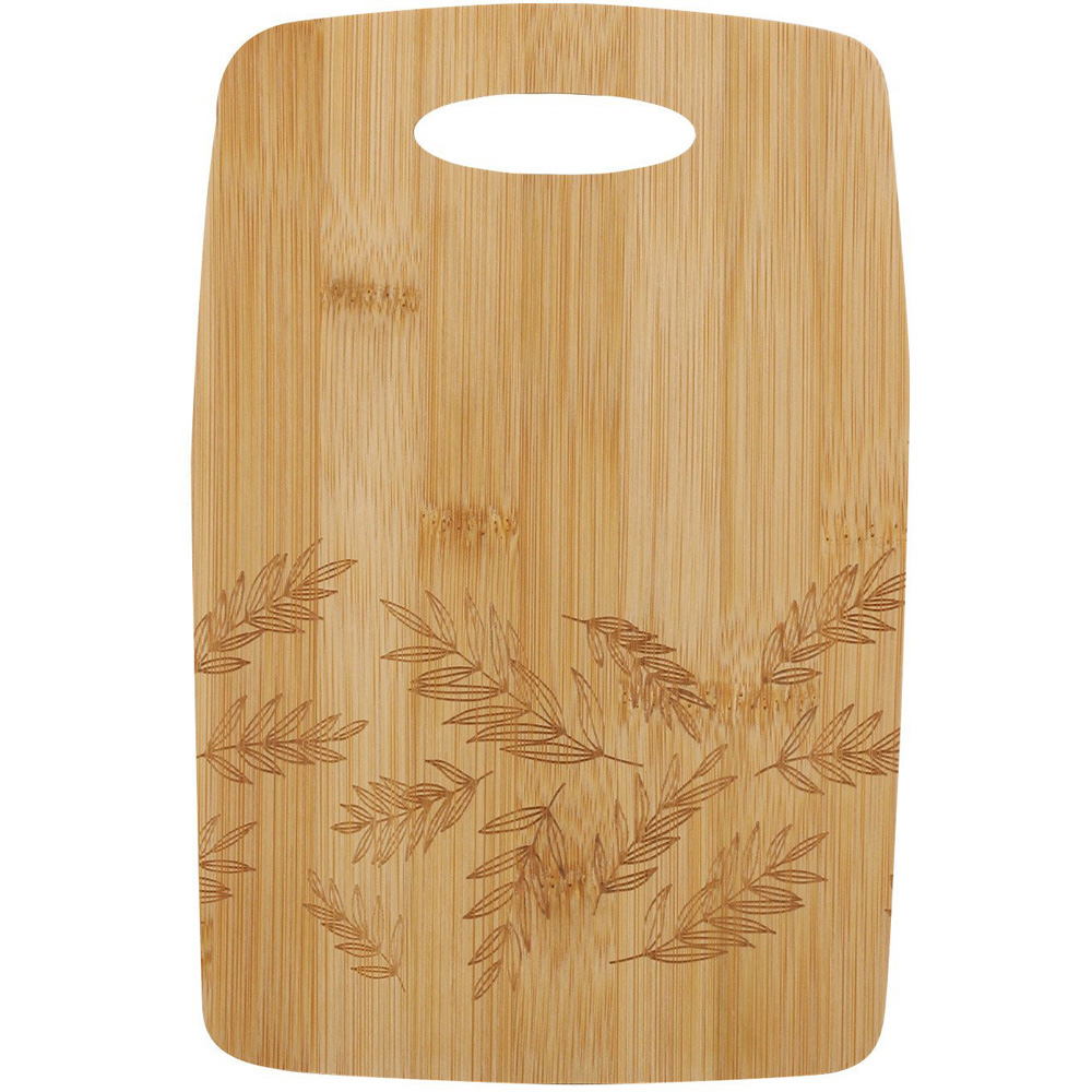 Botanical Bamboo Cutting Board - Small Image