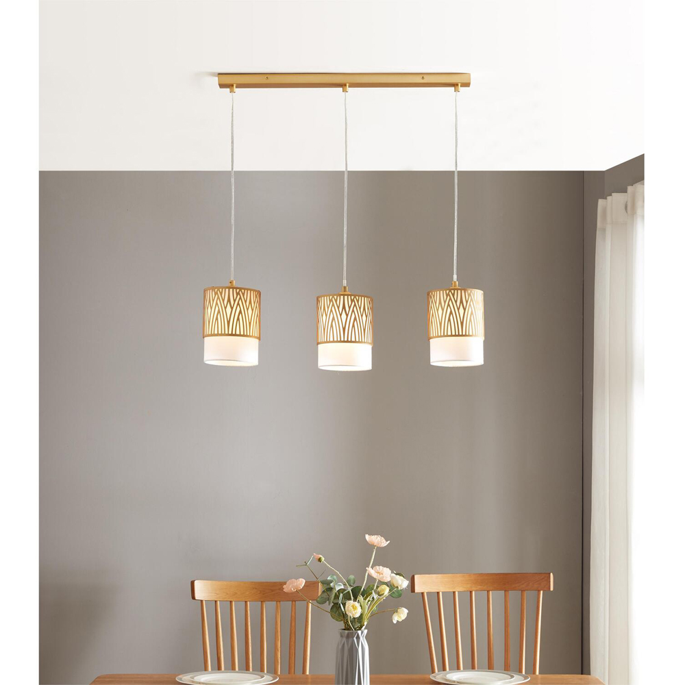 Abel 3 Light Drop Fitting Image 2