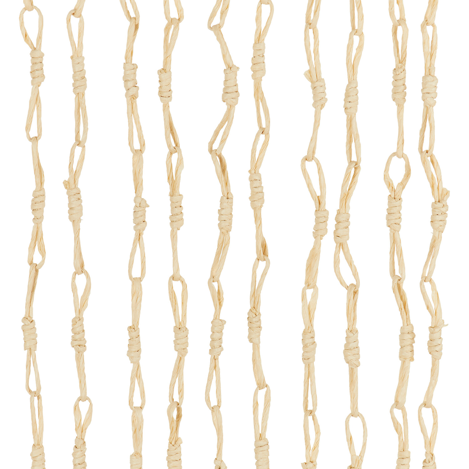 Natural Knotted Door Curtain 90 x 200cm Image 3