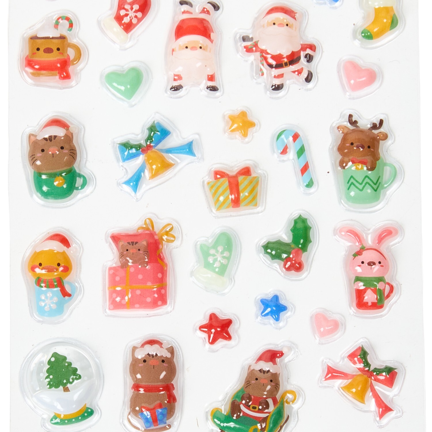 Christmas 3D Gel Stickers Image 9
