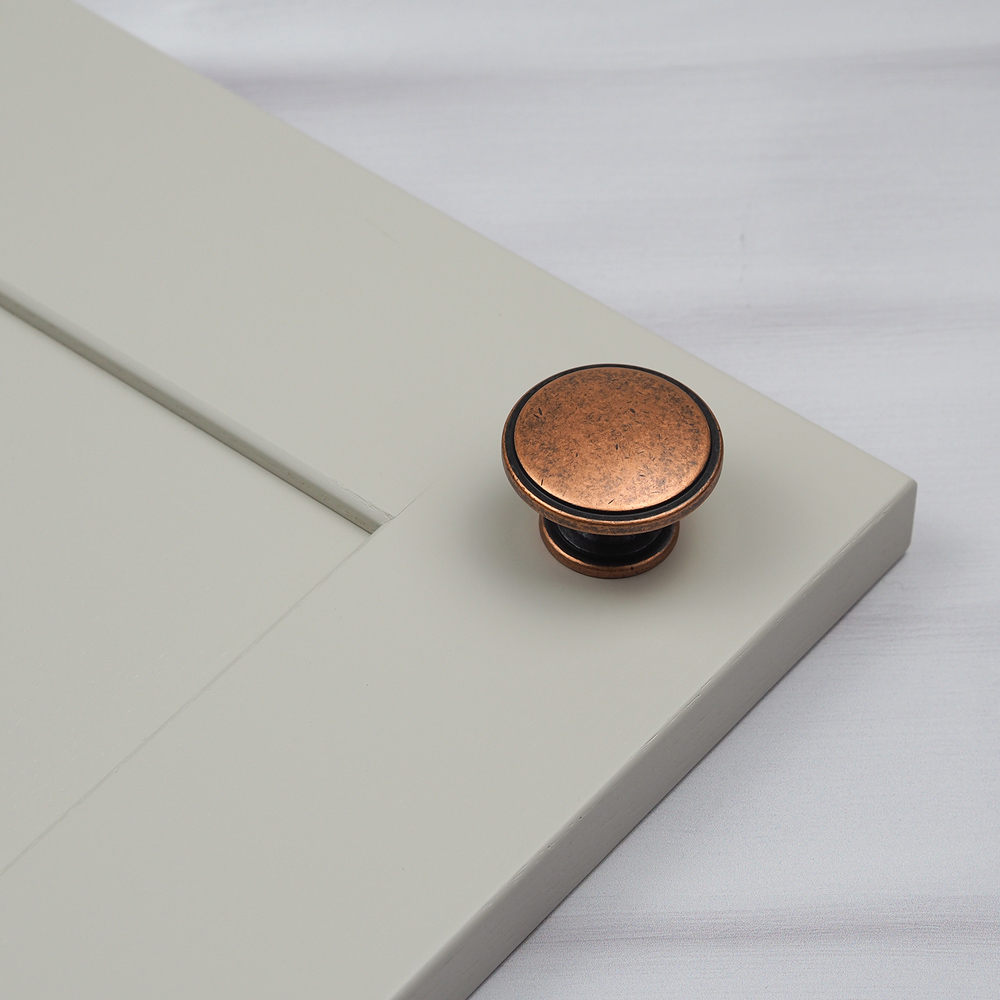 Handle & Home Antique Copper Knob 38mm Image 5