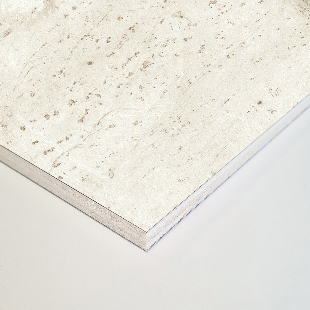 Wetwall Mermaid Tongue and Groove Cream Stone Plywood Shower Panel 2420 x 880mm Image 3