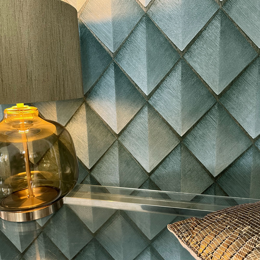 Belmont House Mojo Thames Blue Wallpaper Image 4