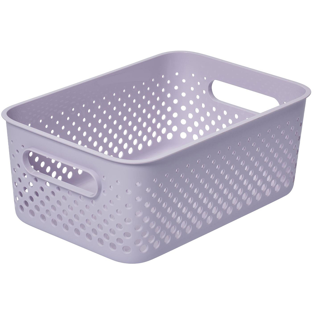 SmartStore Essence Lavender Medium Storage Basket 5.6L 3 Pack Image 3
