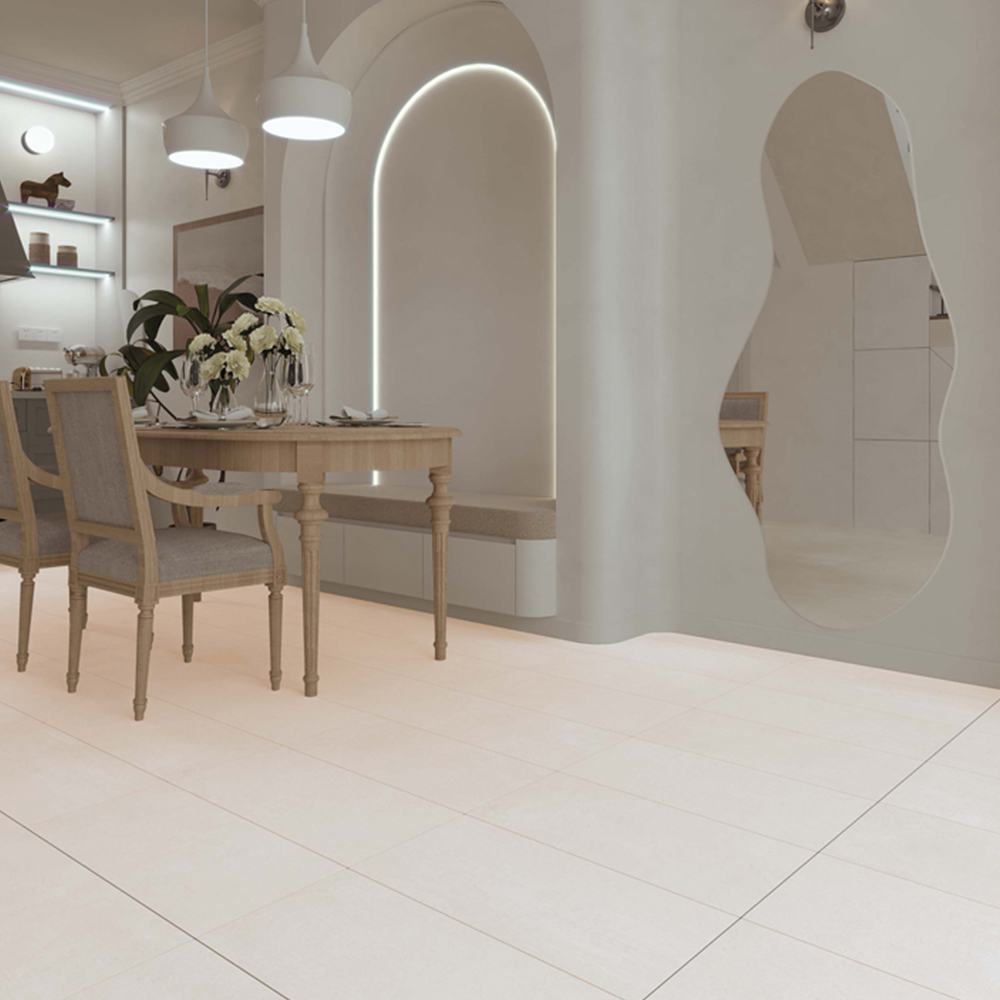 Bien Dea Bianco Porcelain Floor and Wall Tile 300 x 600mm 9 Pack Image 8