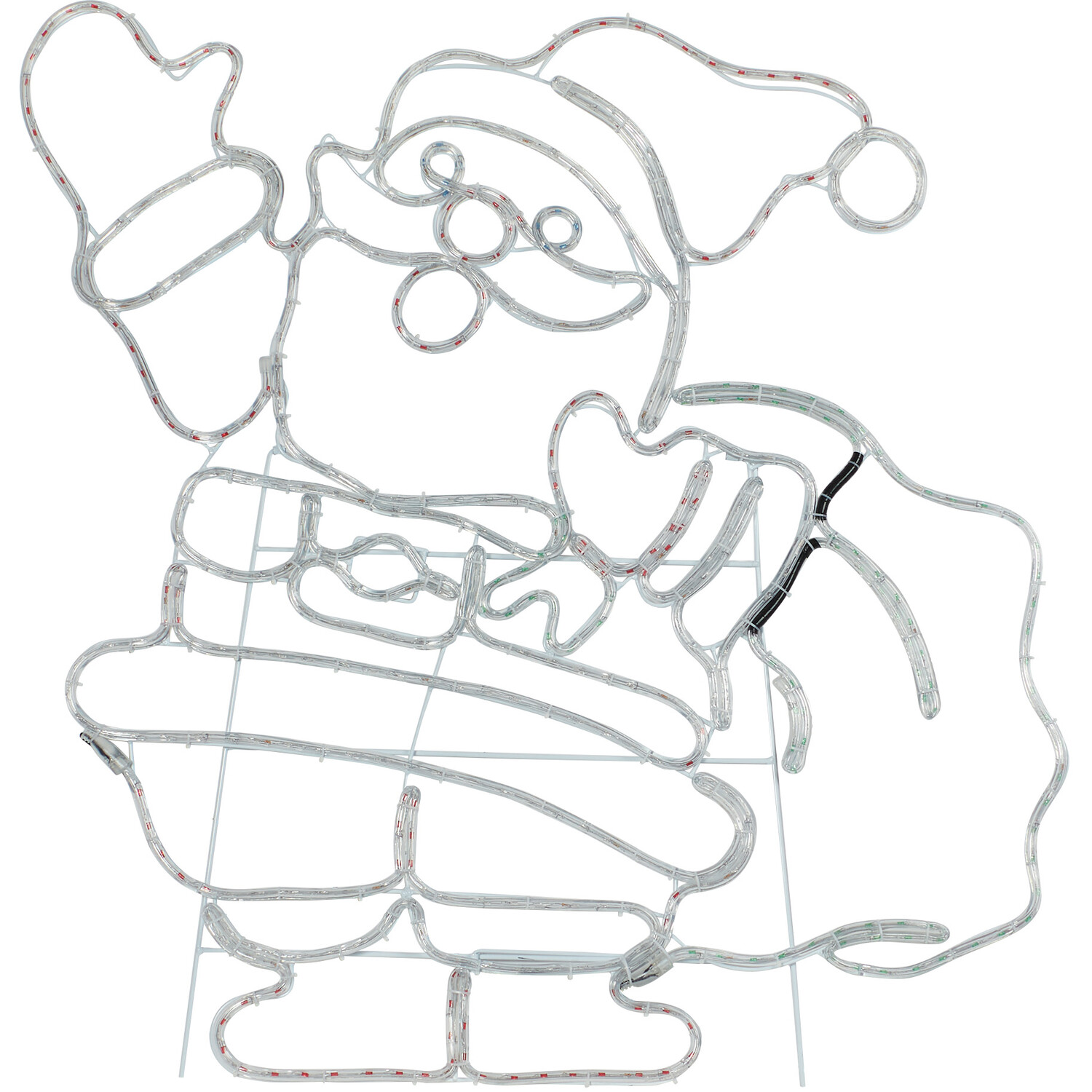 LED Festive Santa Rope Light Image 2