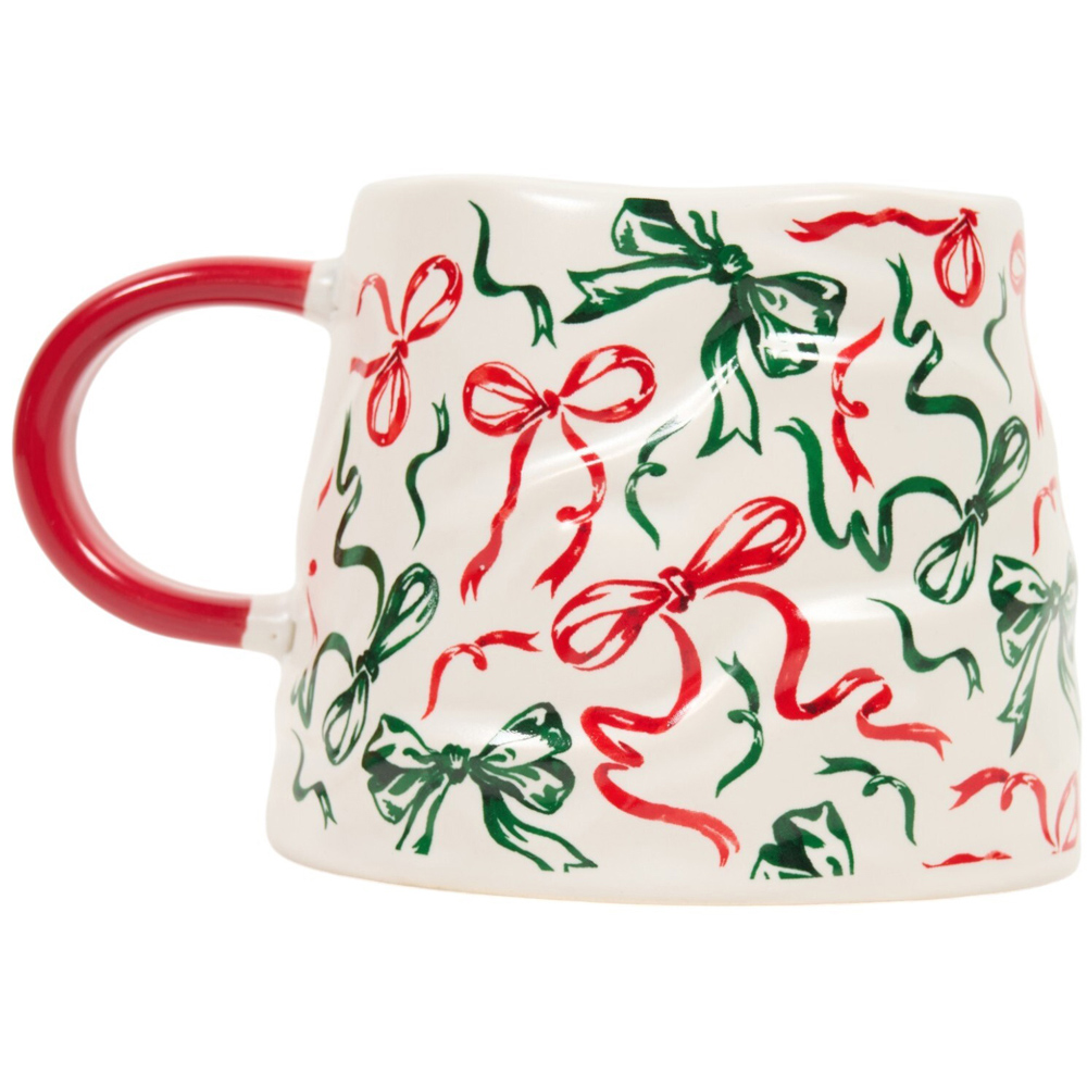 Bows or Trees Heart Mug Image 2