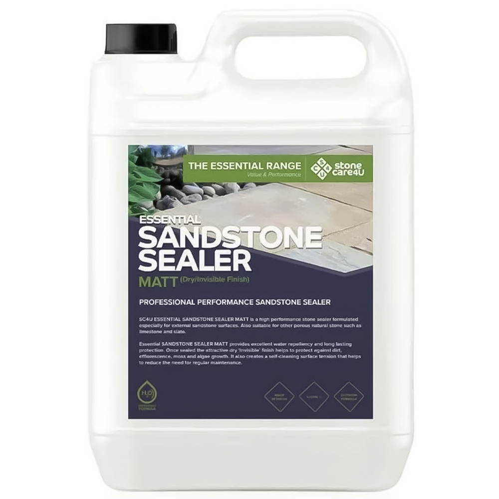 StoneCare4U Essential Matt Finish Sandstone Sealer 5L Image 1
