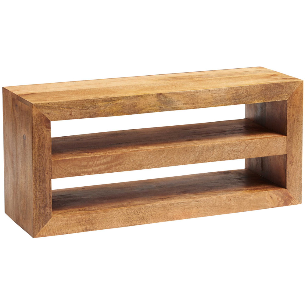 Brooklyn Napoli Toko 2 Shelf Light Mango Open Media Unit Image 2
