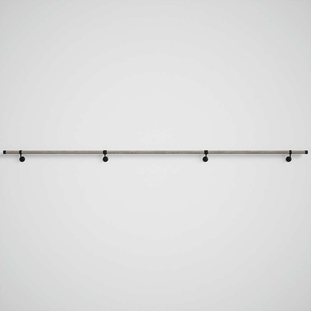 Woodworx Drift Wood Stair Hand Rail Kit 3.6m Image 2