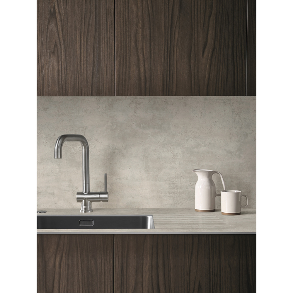 Zenith Cloudy Cement Laminate Kitchen Breakfast Bar 3000 x 950 x 12.5mm Image 5