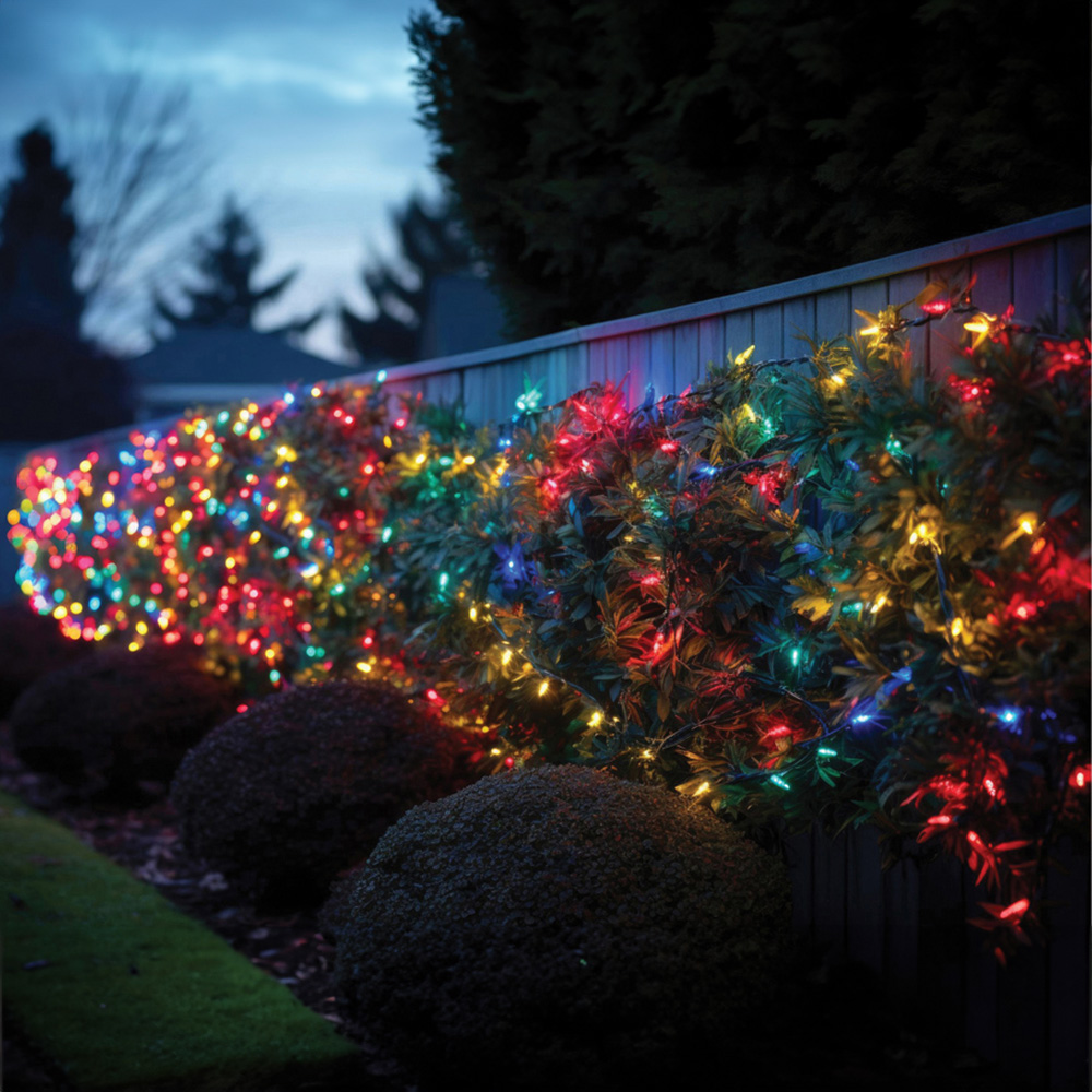 Eagle Connect Multicolour LED Black String Light 75m Image 6