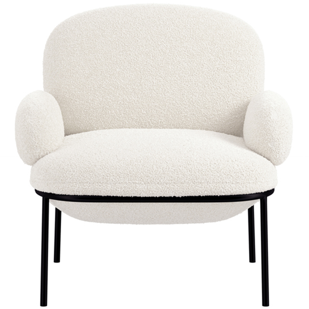 LPD Home Avery Ivory Accent Chair Image 3