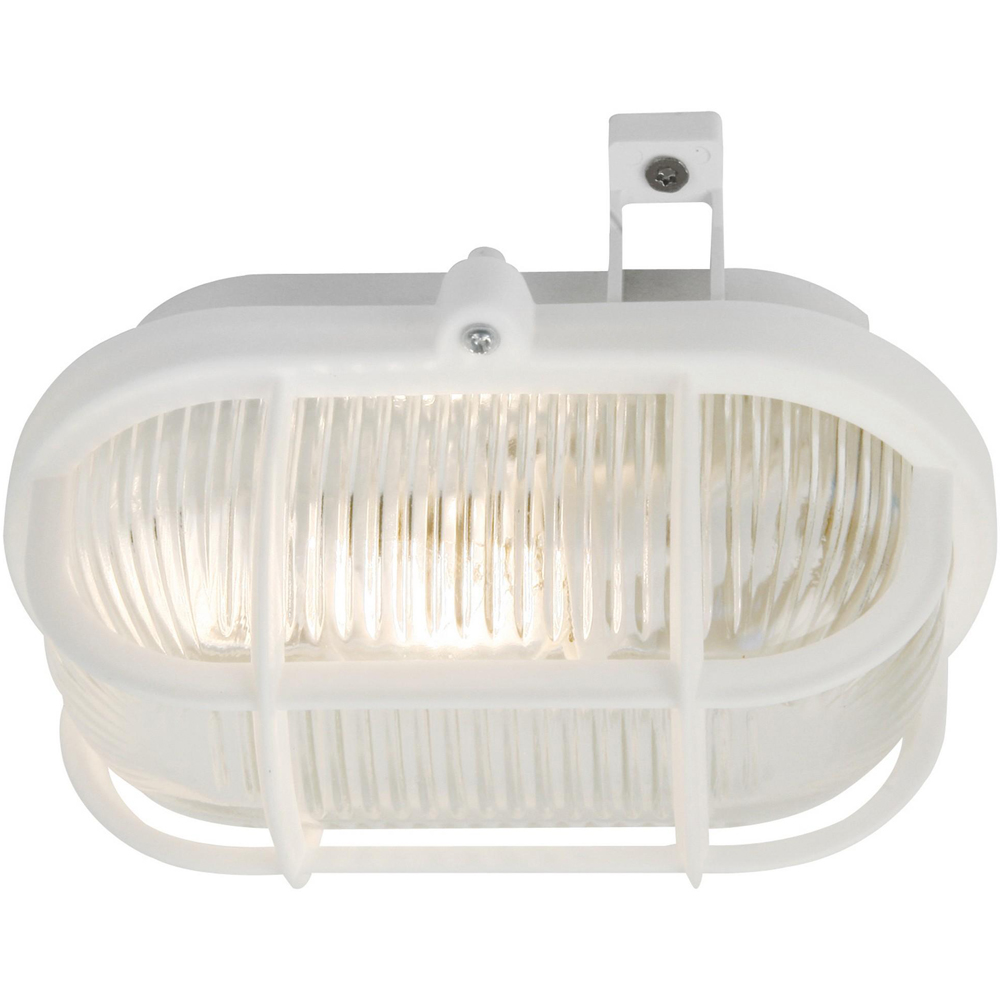 Nordlux Skotlampe White Oval Outdoor Wall Light Image 2