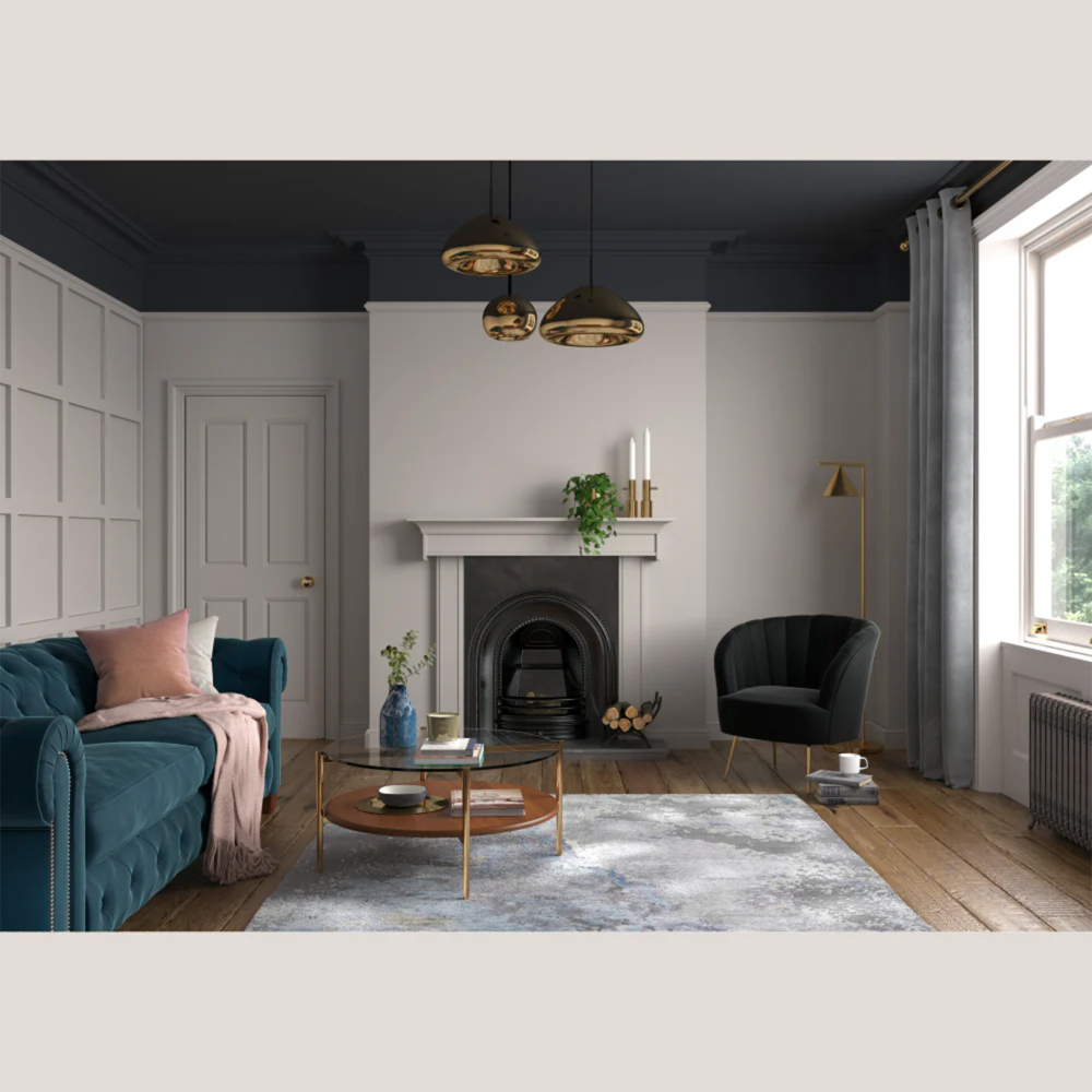 Dulux Heritage Walls and Ceilings Pebble Grey Velvet Matt Emulsion Paint 5L Image 4