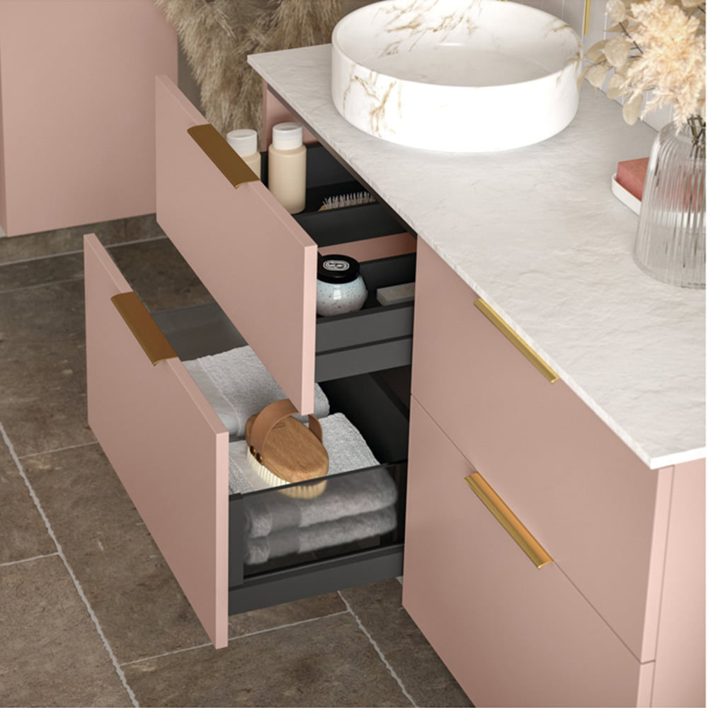 Bathstore Wharton Single Door White Floor Standing Tall Unit 350mm Image 6