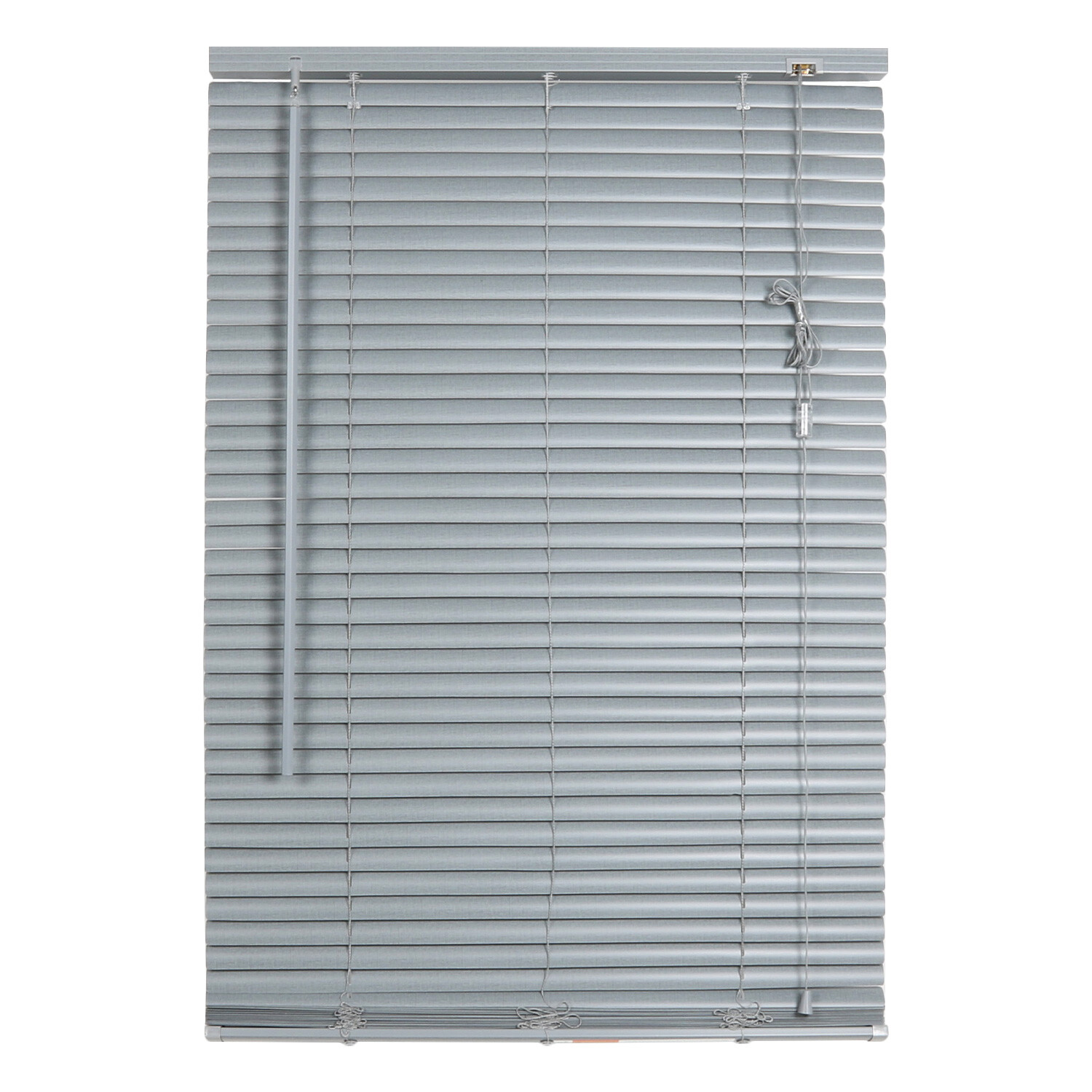 PVC Venetian Blind Grey Linen 180cm x 152cm Image 2