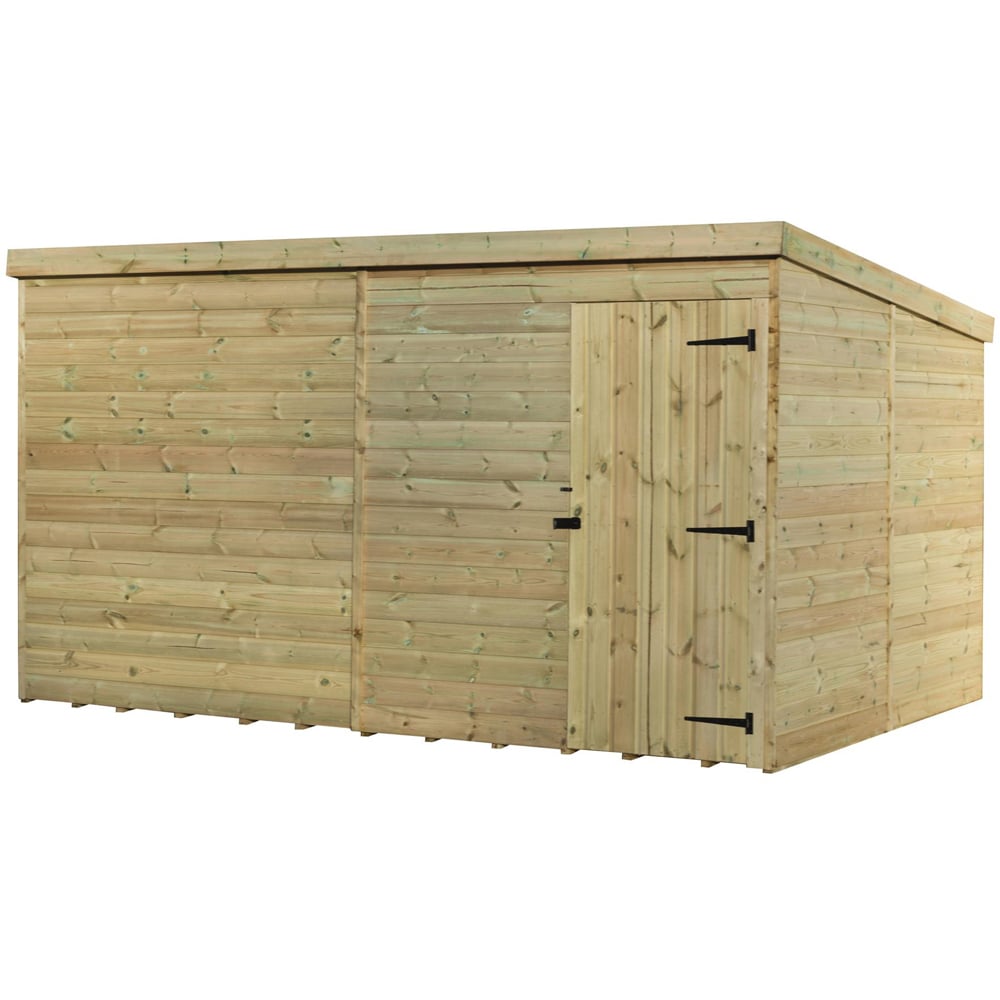Empire Sheds 1000 8 x 8ft Tongue and Groove Pent Garden Shed Image 1