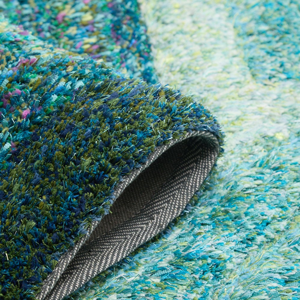 DS Living Trellis Blue Ultra Plush Rug 160 x 230cm Image 5